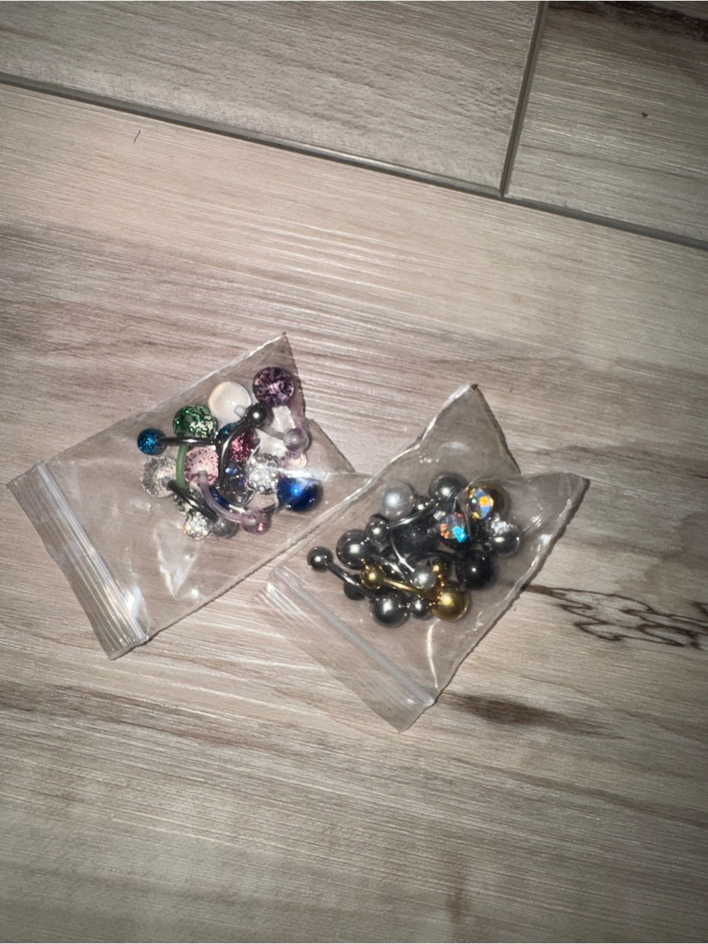 Amazon Multi-Color and Metallic Women’s Belly Button Rings